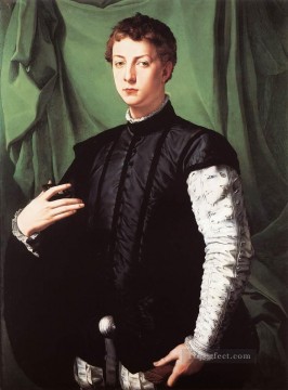 アーニョロ・ブロンズィーノ Painting - ルドヴィコ・カッポーニの肖像 フィレンツェ・アーニョロ・ブロンズィーノ
